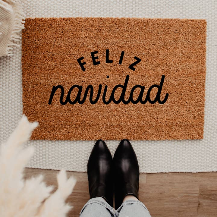 Zerbino Feliz Navidad per la vendita all'ingrosso da parte di Luxe Lumber Co.