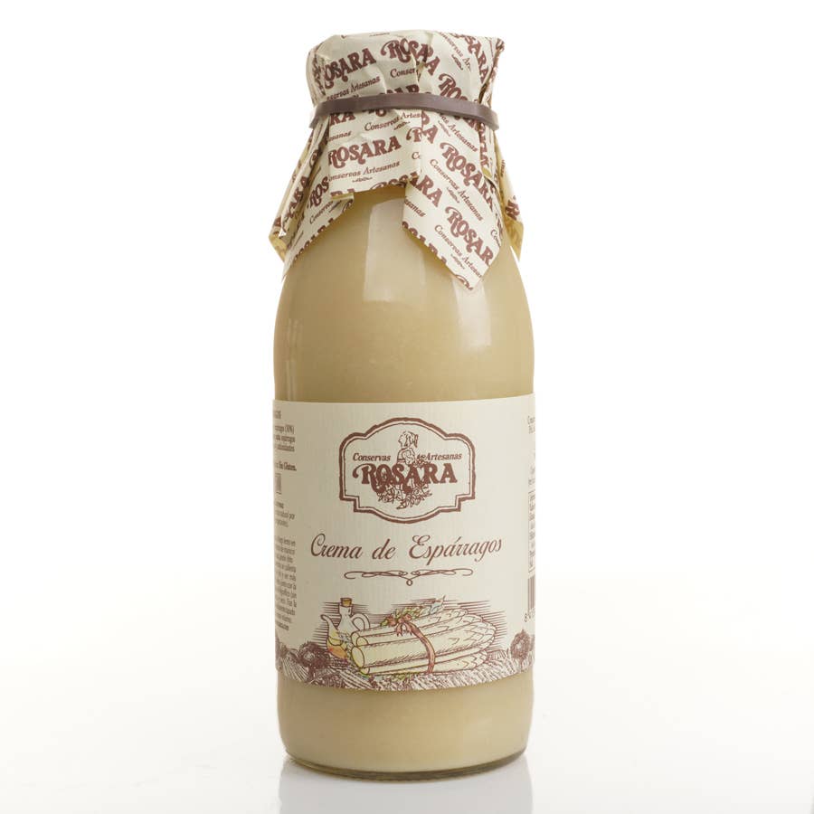 Conservas Rosara - Wholesale Sauce - ASPARAGUS CREAM BOTTLE 500 ml.2