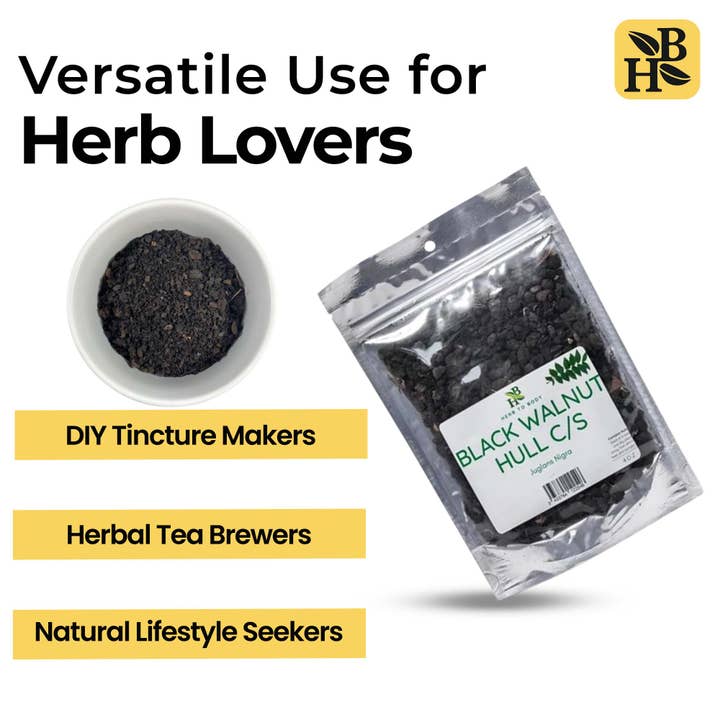 Herb To Body – wholesale Örter – Svart valnötsskal C/S 113g5
