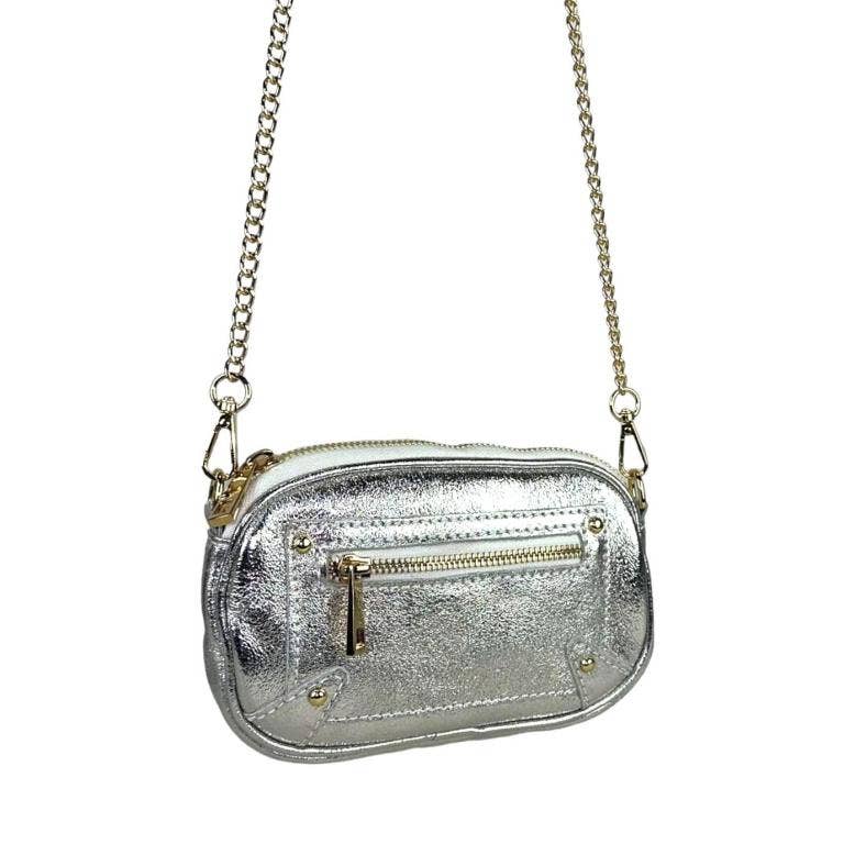 Chenson & Gorett - Wholesale Shoulder Bag - Women's - Women's Italian Leather Shoulder Bag with Long Handle Chain10