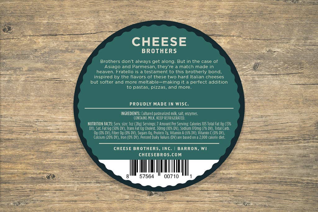Cheese Brothers - Wholesale Cheese - Fratello - Italian Style Cheese1