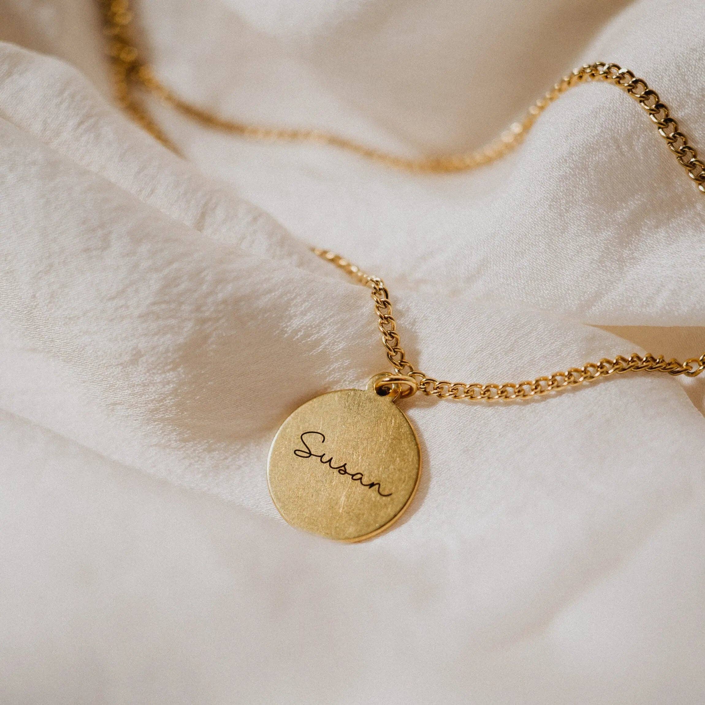 PHOEBE´S - Wholesale Pendant/Charm Necklace - Colgante de Medalla Grabada, Regalo Personalizado1