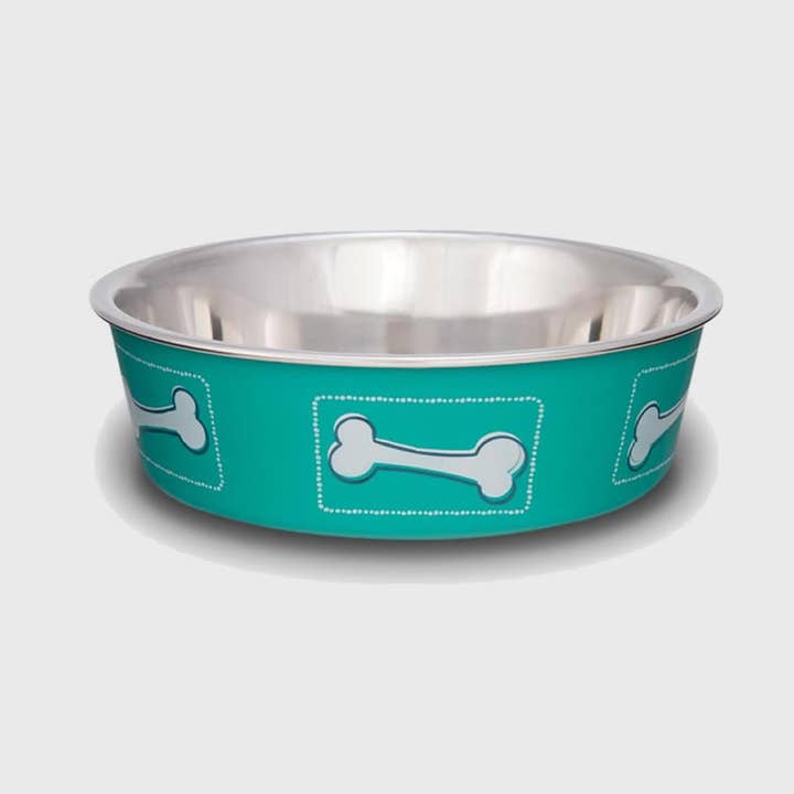 Bella Bowl Coastal Aqua Sea for wholesale by Loving Pets Australia