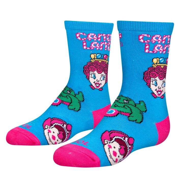 Candy Land - Kids 4-7 Crew for wholesale by Cool Socks