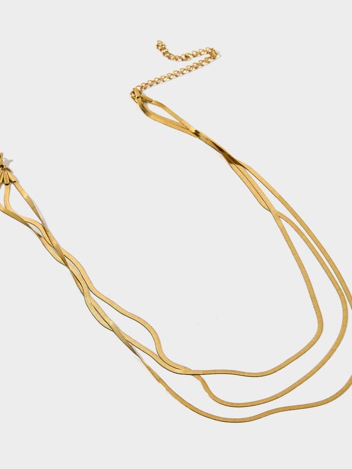 Collana Leah 2mm per la vendita all'ingrosso da parte di Allie + Bess