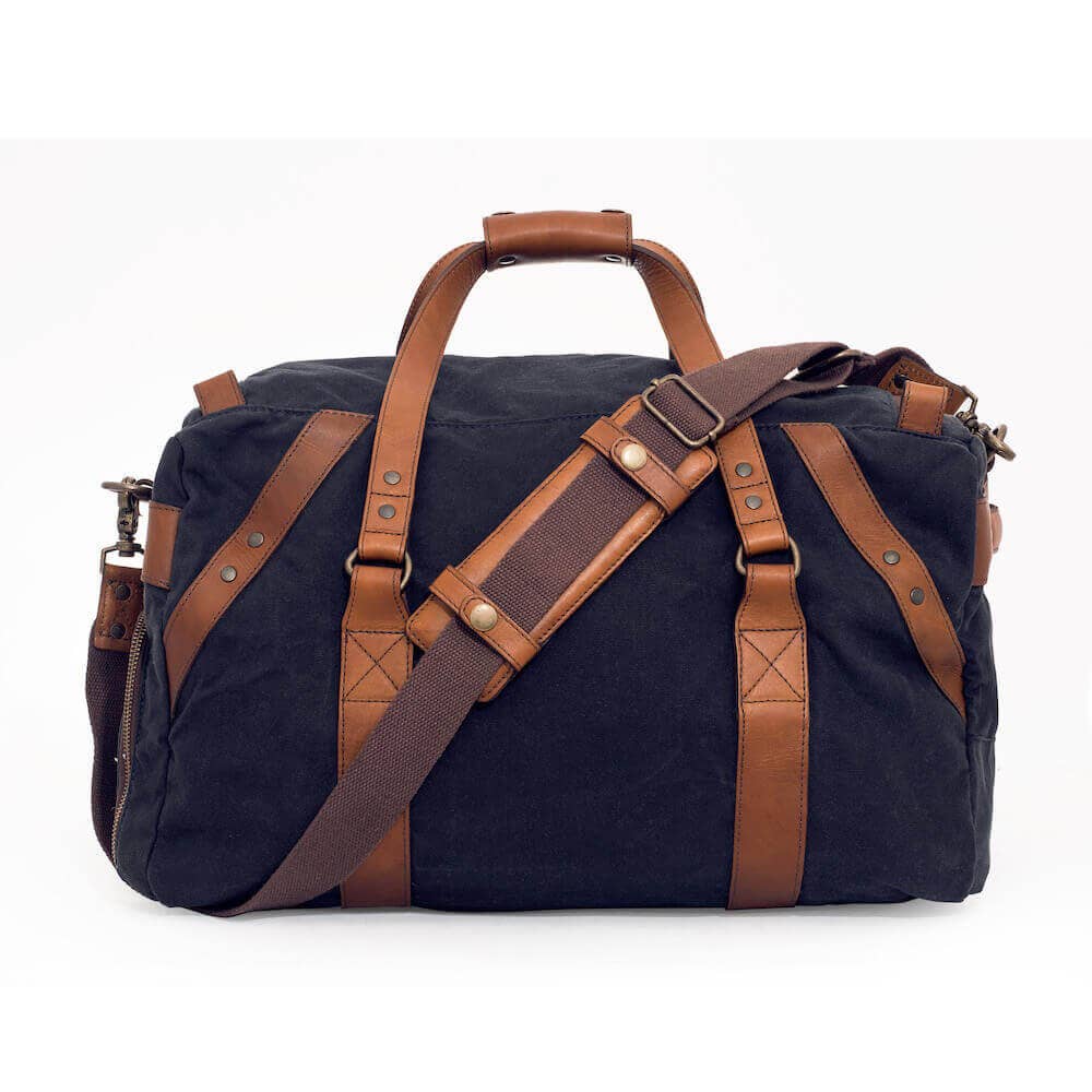 Mission Mercantile Leather Goods - Wholesale Weekender Bag - Unisex - Campaign Waxed Canvas Medium Duffle Bag20