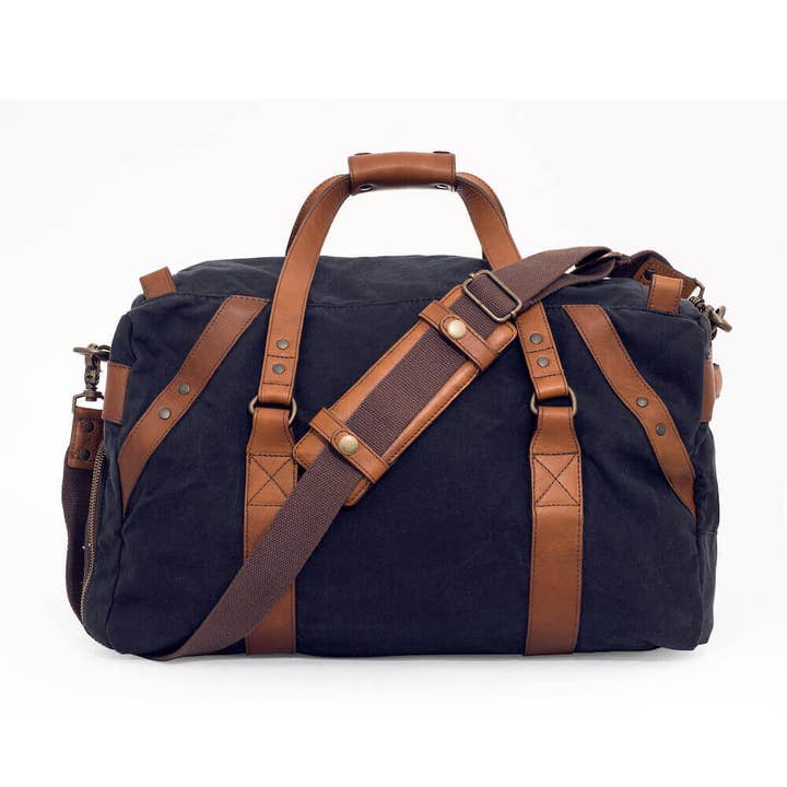 Mission Mercantile Leather Goods - Wholesale Weekender Bag - Unisex - Campaign Waxed Canvas Medium Duffle Bag20