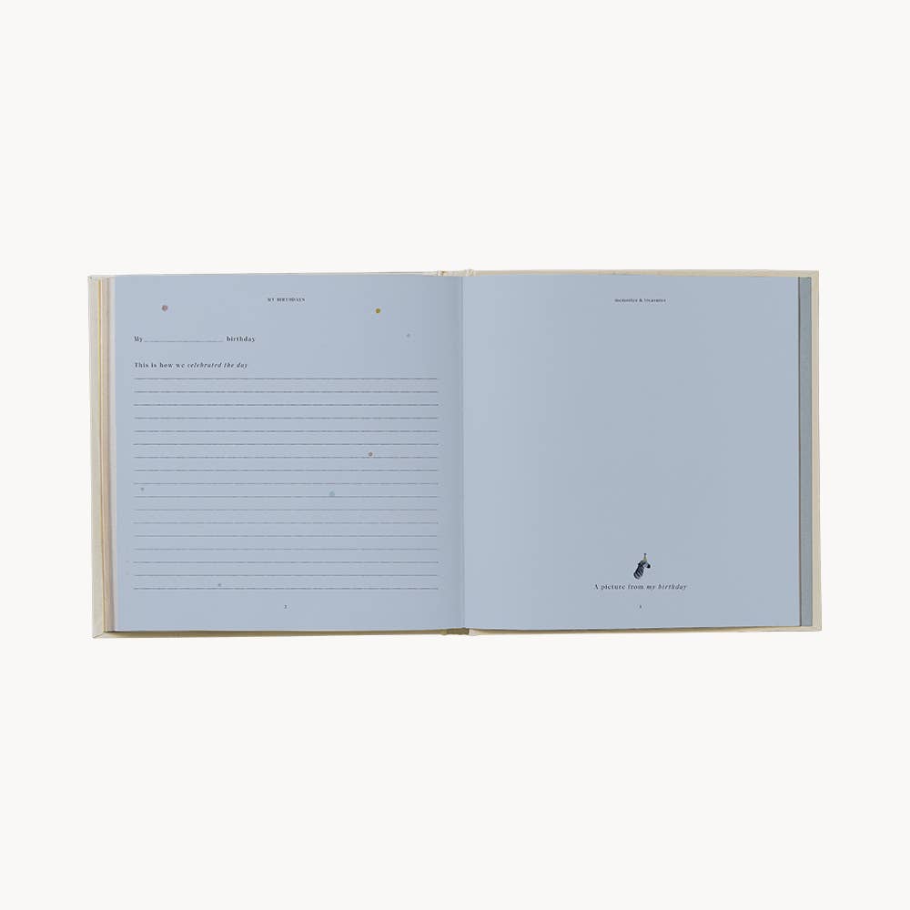 Specialday – wholesale Journal/diary – My Birthdays – memories & treasures1