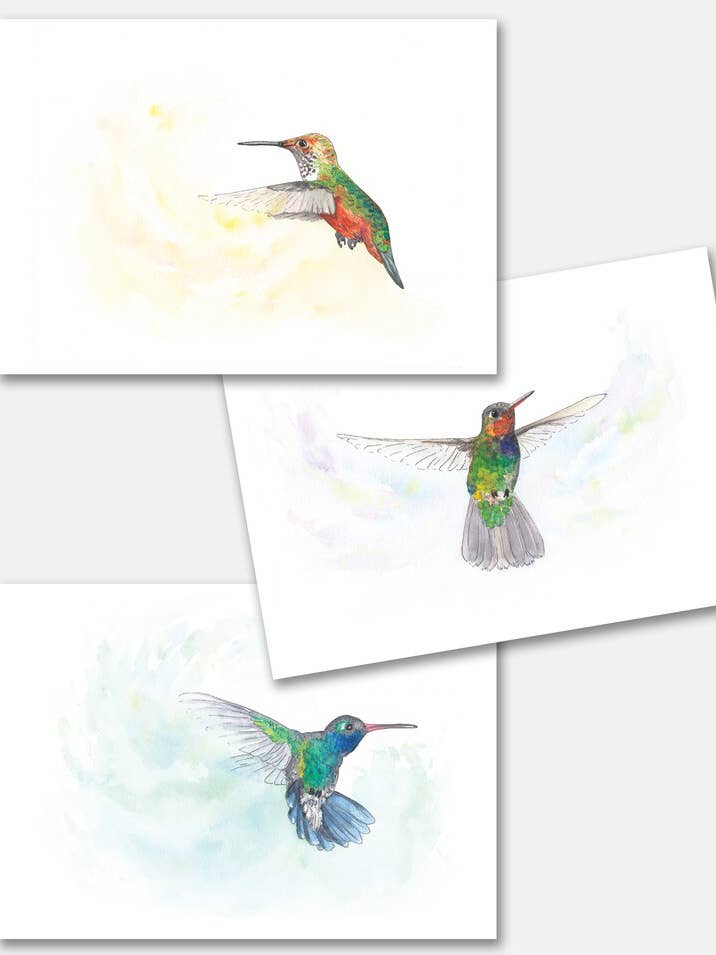 Kolibrierna - Uppsättning om 3 för wholesale av Heather Victoria Design