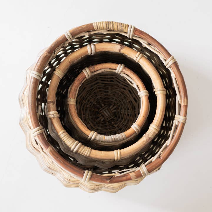 Basketly - Wholesale Basket - Rattan Stout Round Basket2