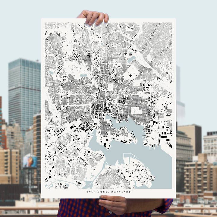 Baltimore Bygningskunst for engroshandel hos Mr City Printing