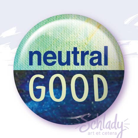 Neutre Good - Épingle à boutons pour la vente par Schlady