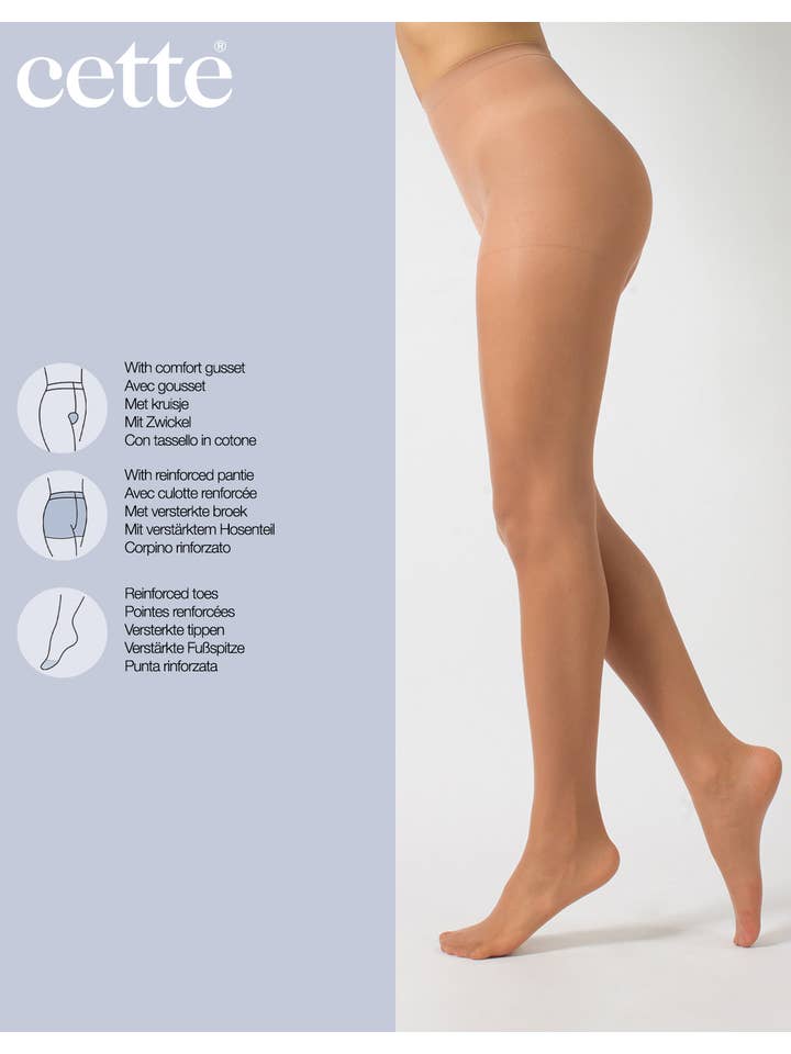 Cette - Wholesale Tights - Women's - Sheer Tights 20 DEN, Lucca1