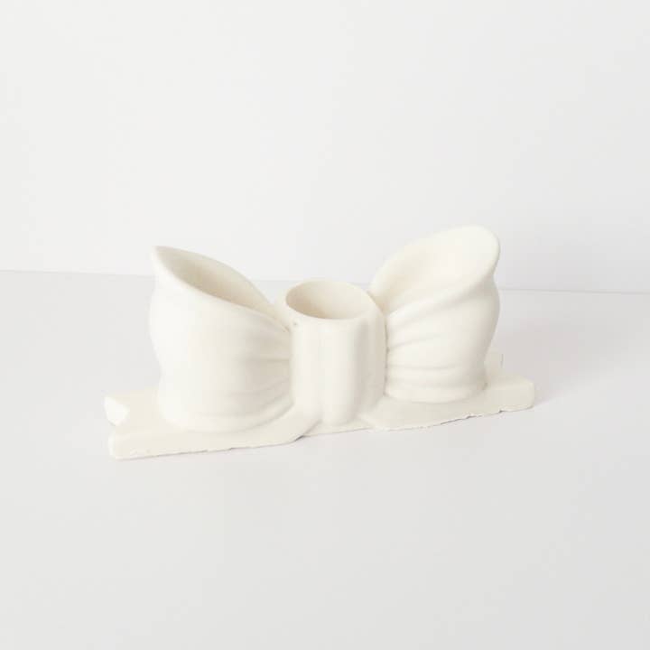 Blanco Kerzenhalter mit Schleifen-Design für den Großhandel auf Faire1