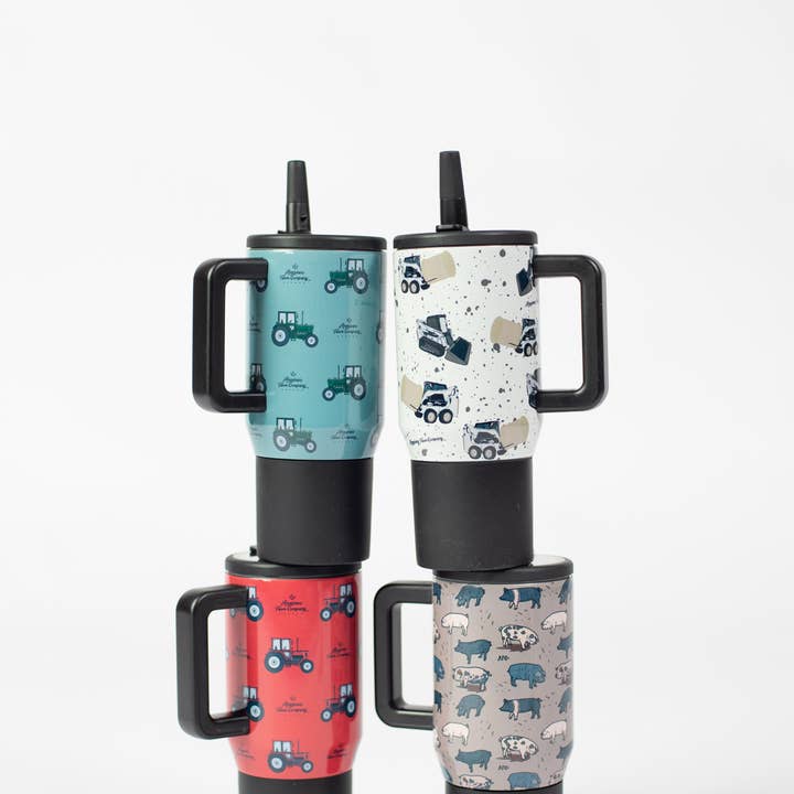 American Farm Company - Wholesale Insulated Mug/Tumbler - AFC Pig 20oz Spill Proof Insulated Tumbler