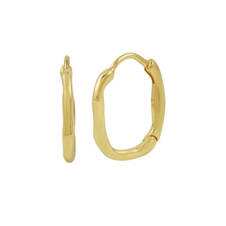 Debbie Sleeper Huggie Hoops for engroshandel hos Laura Elizabeth