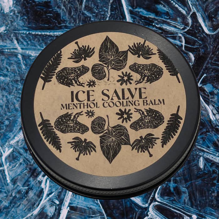 Baume rafraîchissant au menthol Ice Salve pour la vente par Flora+Fungi Apothecary