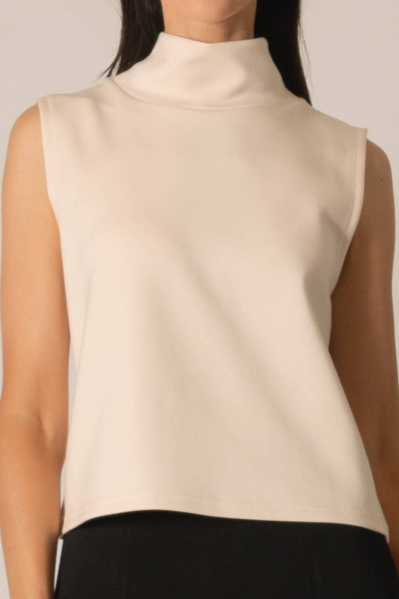 P. CILL - Wholesale Knit Top - Women's - P. CILL Butter Modal Cowl Neck Sleeveless Top47
