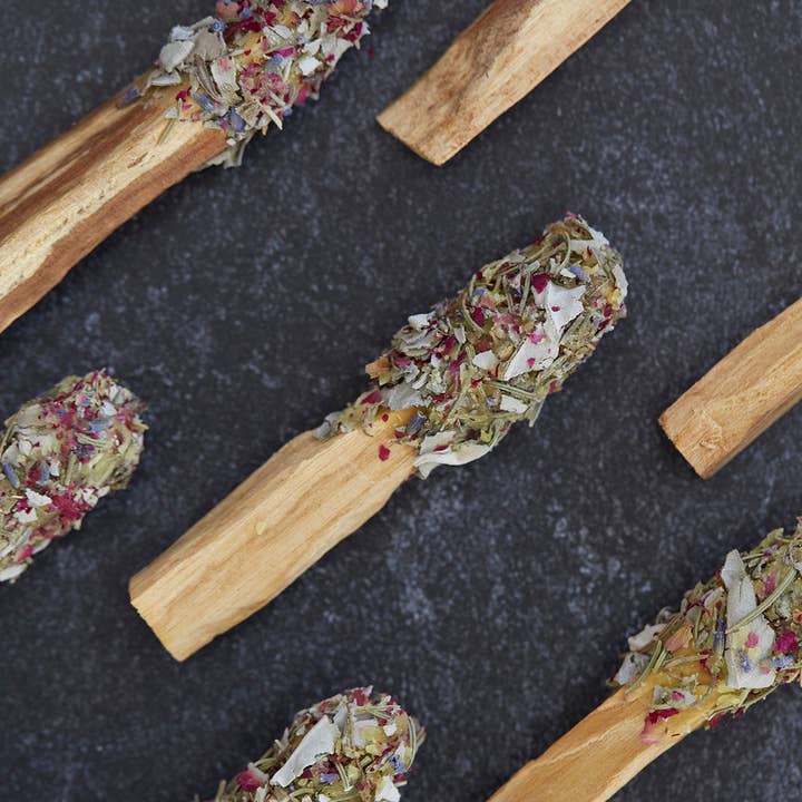 Palot Santo Smudge Wand for wholesale by Rabbit Rabbit