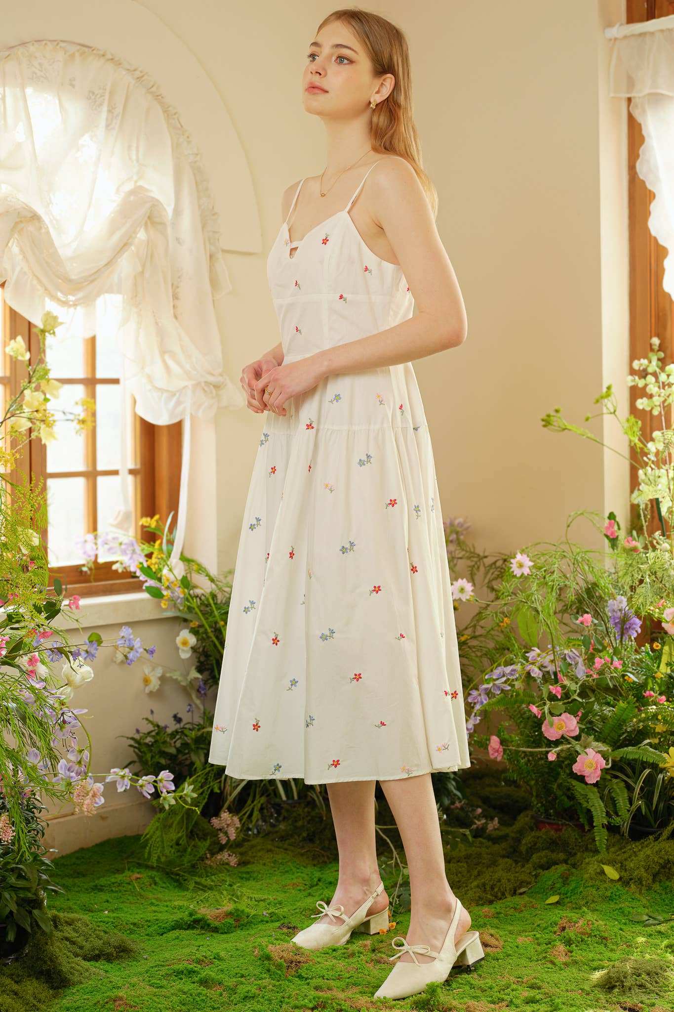 ROSIE POSIE - Wholesale Dress - Women's - RP2294 - Cotton Embroidered Dress4