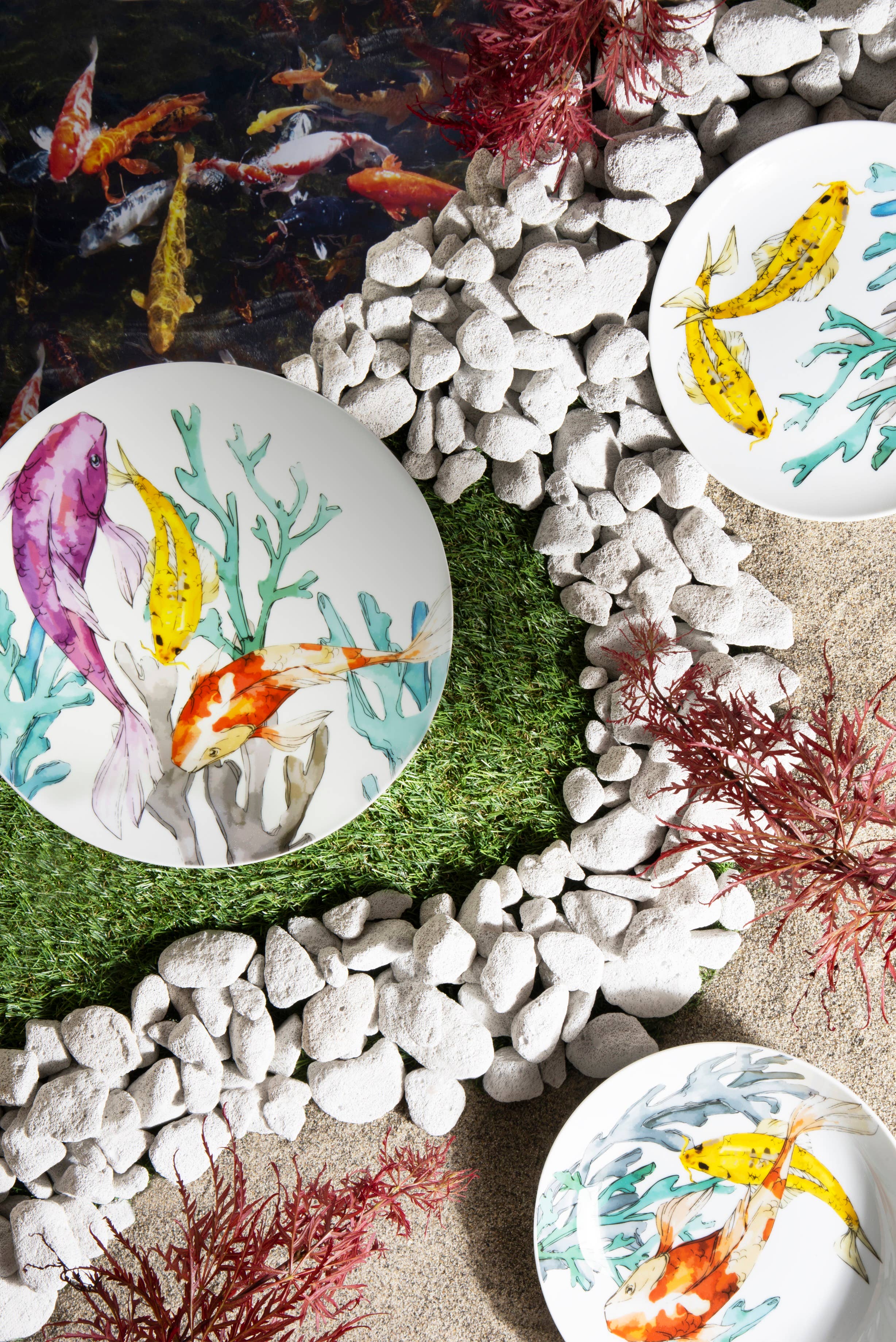 multicolour 18-Piece Hokkaido Dinnerware Set for wholesale on Faire3