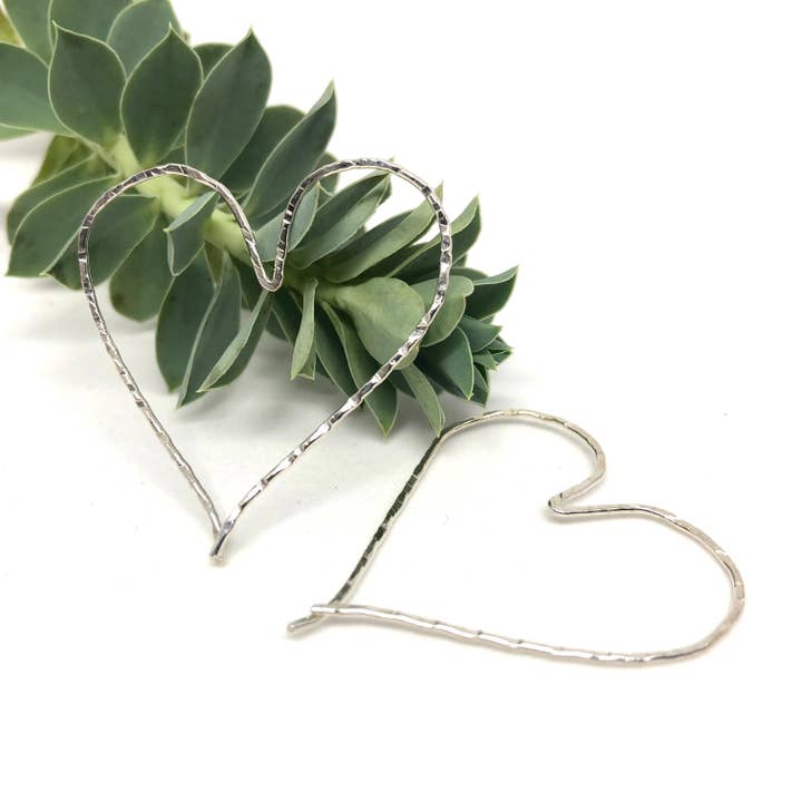 Cuori Pendenti | Argento per la vendita all'ingrosso da parte di Naked Sage