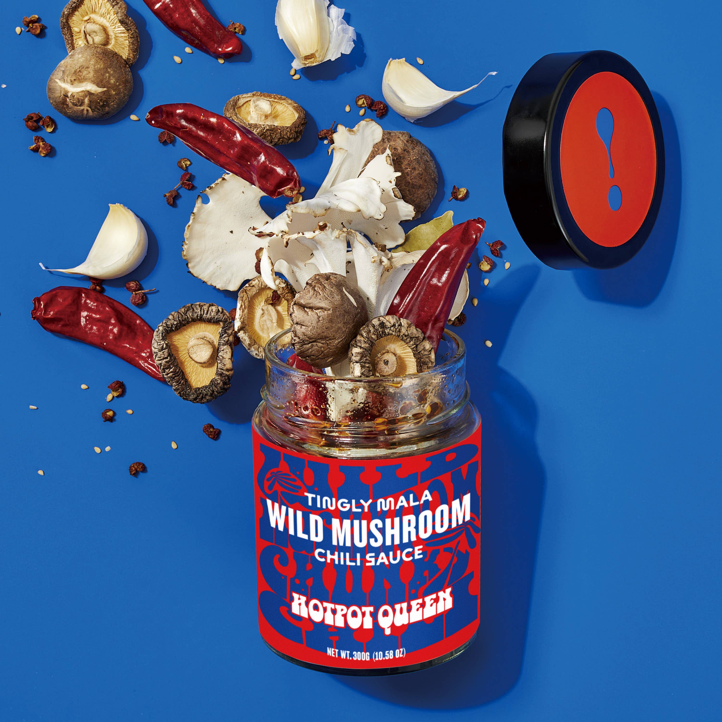 Hotpot Queen - Wholesale Hot Sauce - Wild Mushroom Chili Sauce - PREMIUM INGREDIENTS 10.58 OZ2