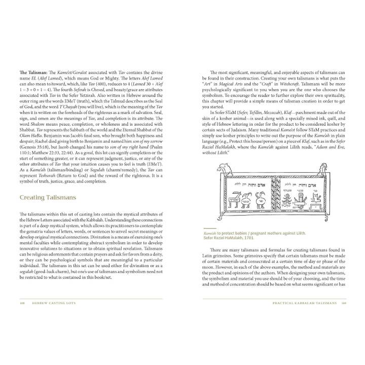 Cardshouse - Wholesale Religion - Hebrew Casting Lots Book Schiffer Publishing4