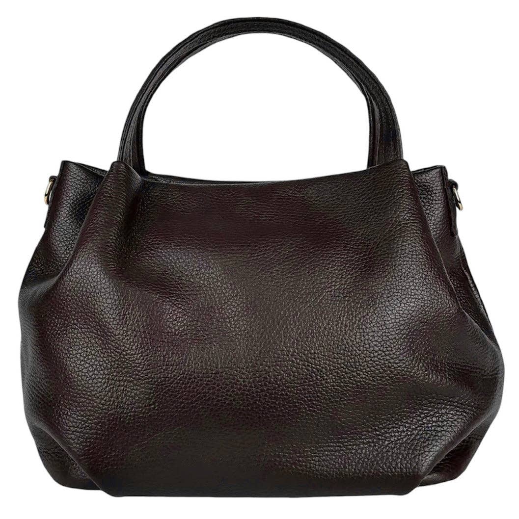 MODARNO – wholesale Väska med handtag – Dam – MODARNO kvinnoväska i äkta italienskt skinn, axelväska 25x14x19 cm13