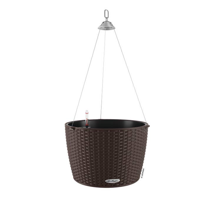 Lechuza Self Watering Planters – Engroshandel Hængende plantekasse – LECHUZA NIDO Cottage hængende kurv Poly harpiks plantepotte4