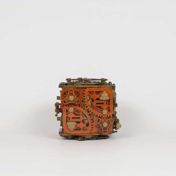 NKD Puzzle - Venta al por mayor Kit de manualidades - El famoso rompecabezas steampunk de boxeo en el kit « MECANIGMA »2