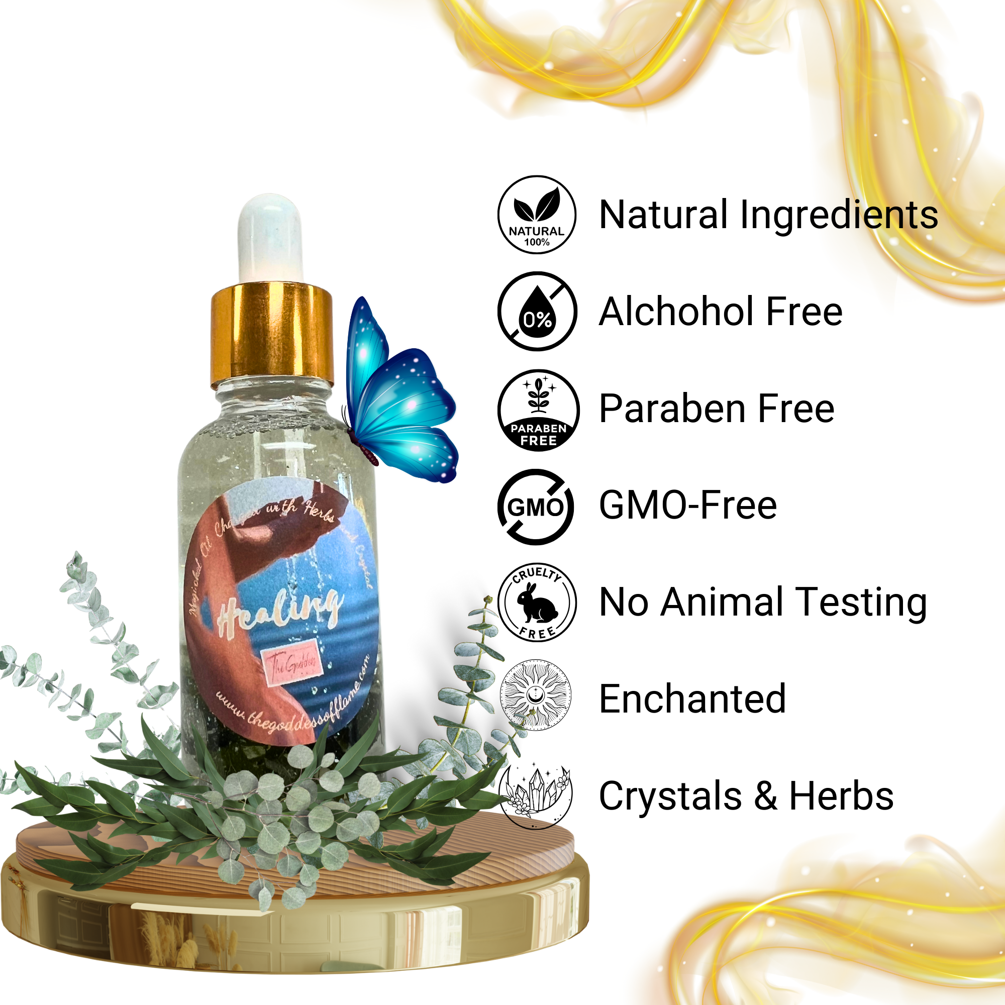 The Goddess of Flame - Wholesale Essential Oil - Healing Anointing Oil Dropper7