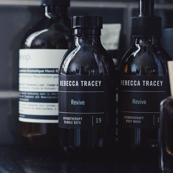 Revive Aromatherapy Bubble Bath for wholesale by Rebecca Tracey