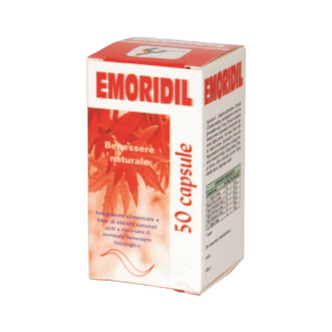 pirotta srl - Wholesale Oral Supplement/Vitamin - H10 |Emoridil Capsules 50 Caps.0