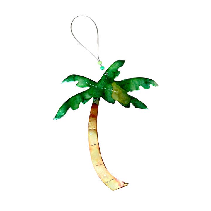 Seatree Studio - Wholesale Ornament - Palm Tree Ornament - Recycled Florida Gift