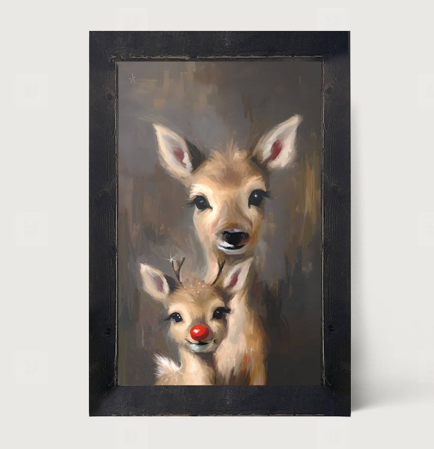ginger blue - Vente Affiche d'art - Rudolph et Maman - Cadre Vertical6