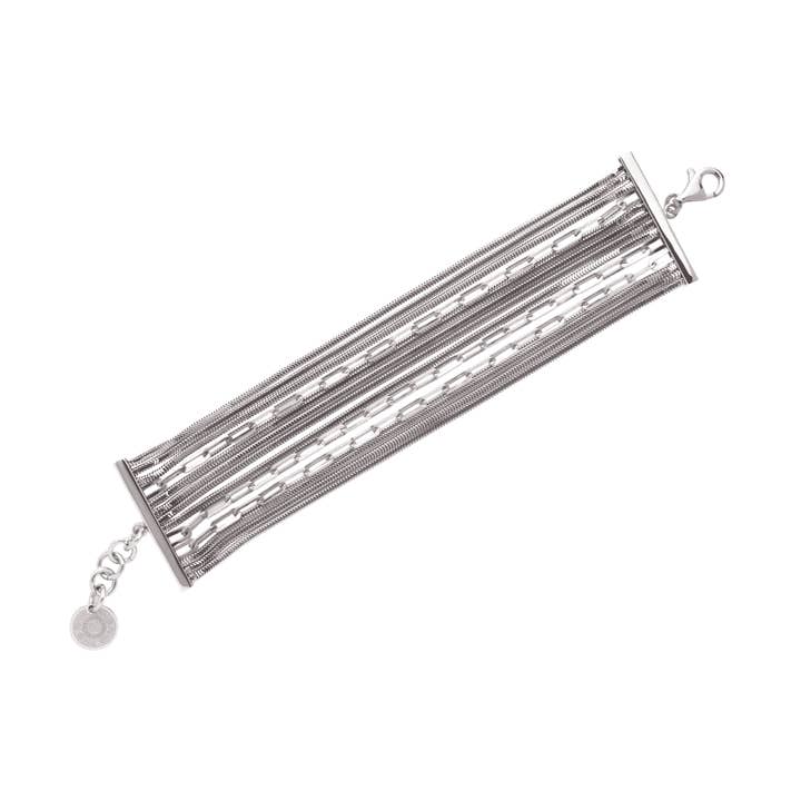 ENERGY BRACELET IN SILVER PLATED RHODIUM, HANDMADE IN ITALY per la vendita all'ingrosso da parte di PNG68