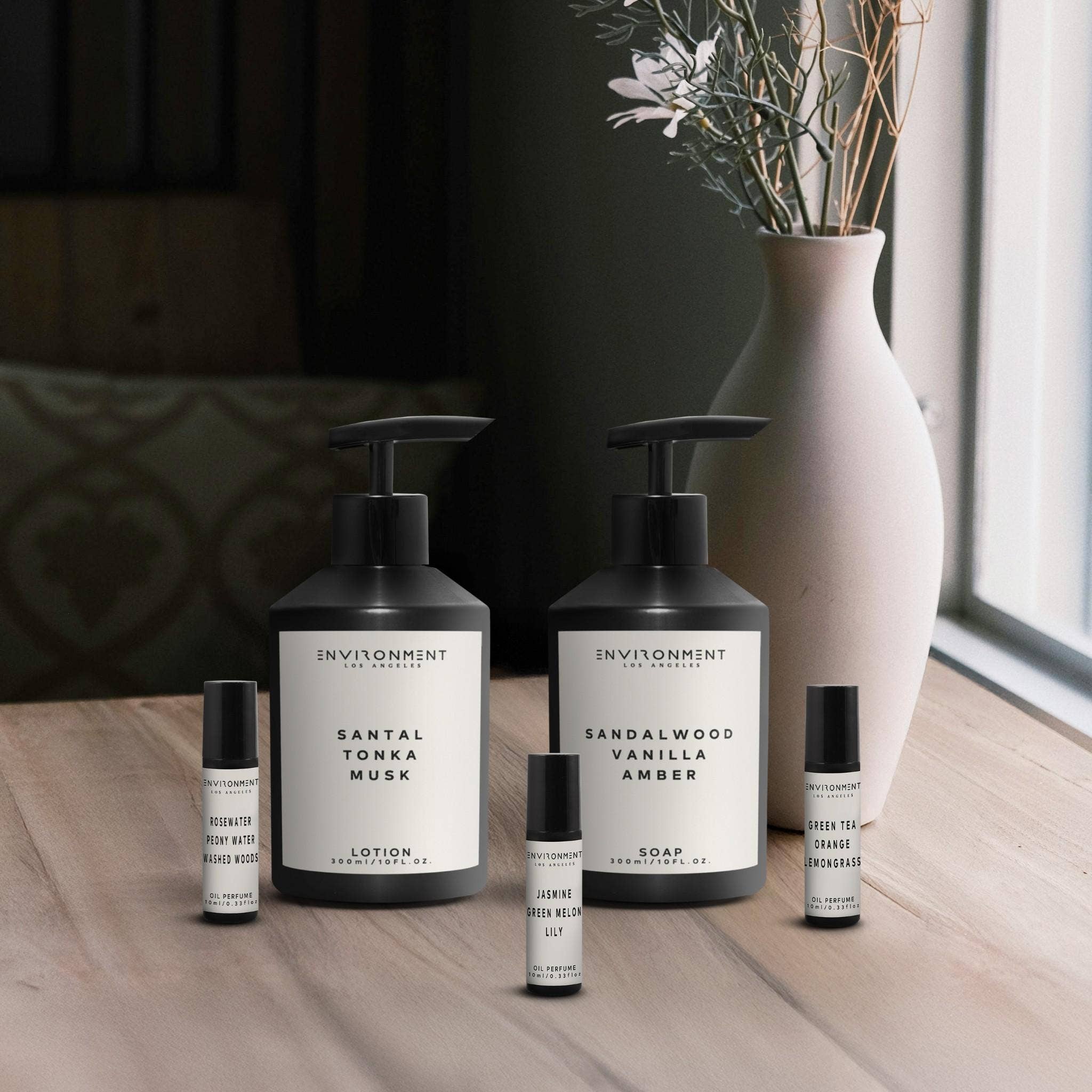 ENVIRONMENT - Wholesale Hand & Body Lotion - Inspired by 1 Hotel® and Santal® Lotion Santal | Tonka | Mus10