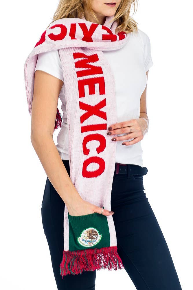 Cap Zone - Wholesale Scarf - Women's - MEXICO Team League Headwear Scarf7