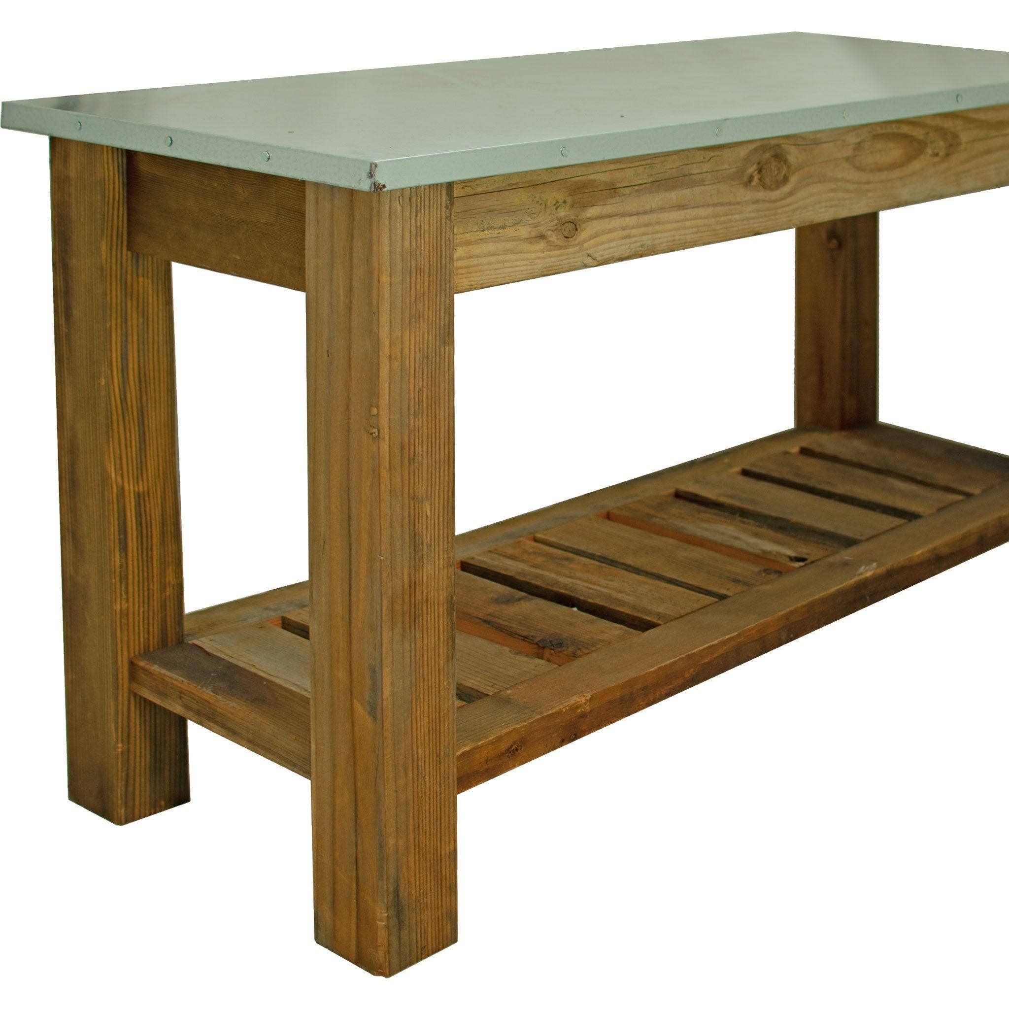Lee Display - Wholesale Console Table - Redwood Patio Console Table3