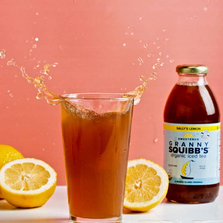 Granny Squibb's Organic Iced Tea - Wholesale Iced tea - Iced Tea - Sally's Lemon Sweetened Organic 2