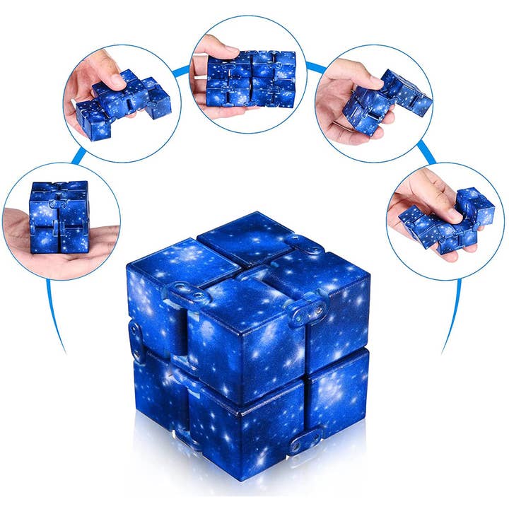 Toyarina – wholesale Fidget Toy - Barn – Magic Infinity Fidget Cube - Tillbaka till skolan - i bulk