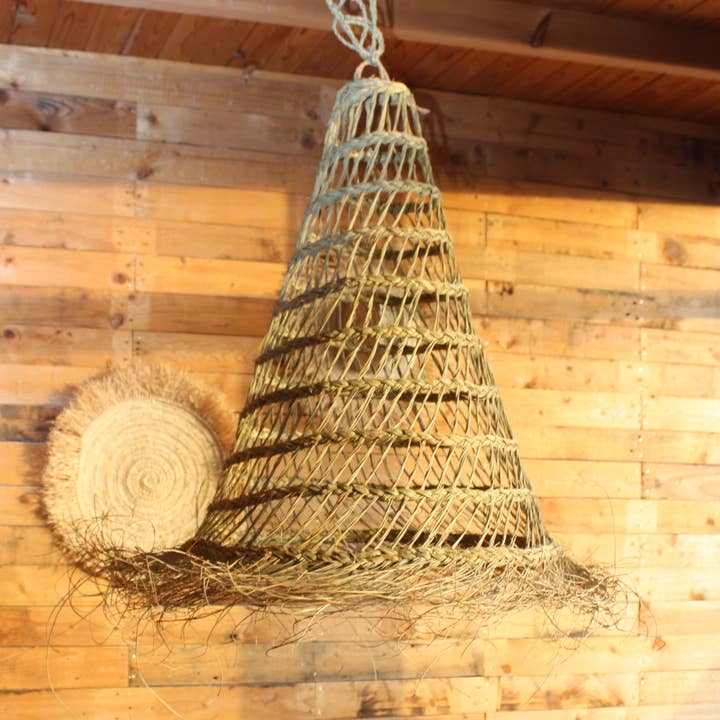 Moroccan rieten lampenkap voor wholesale door Berberparadise