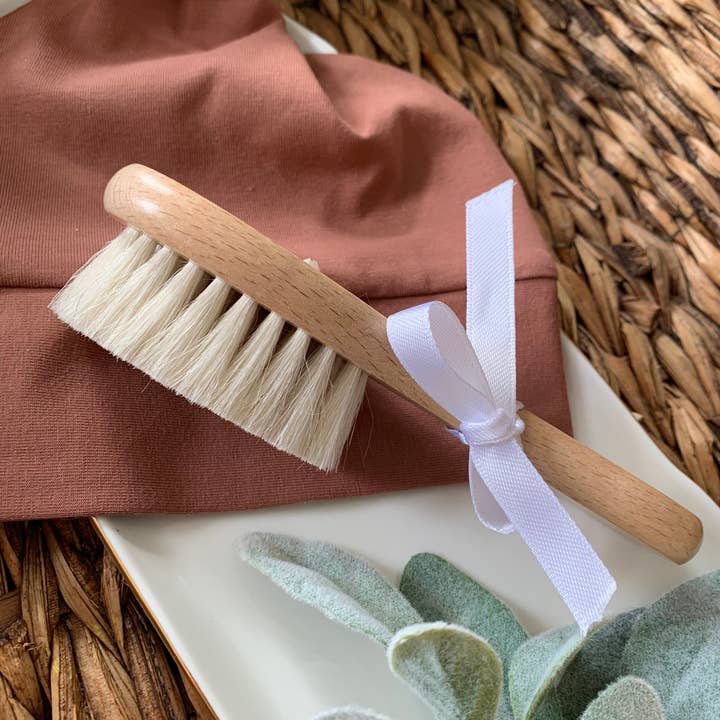 Beloved Baby - Wholesale Hair Brush/Comb - Kids & Baby - Goat hair baby brush1