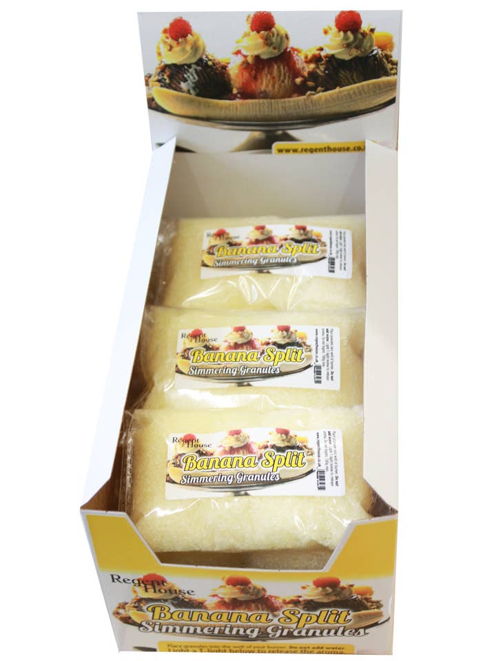 Banana Split Simmering Granules for wholesale by Regent House