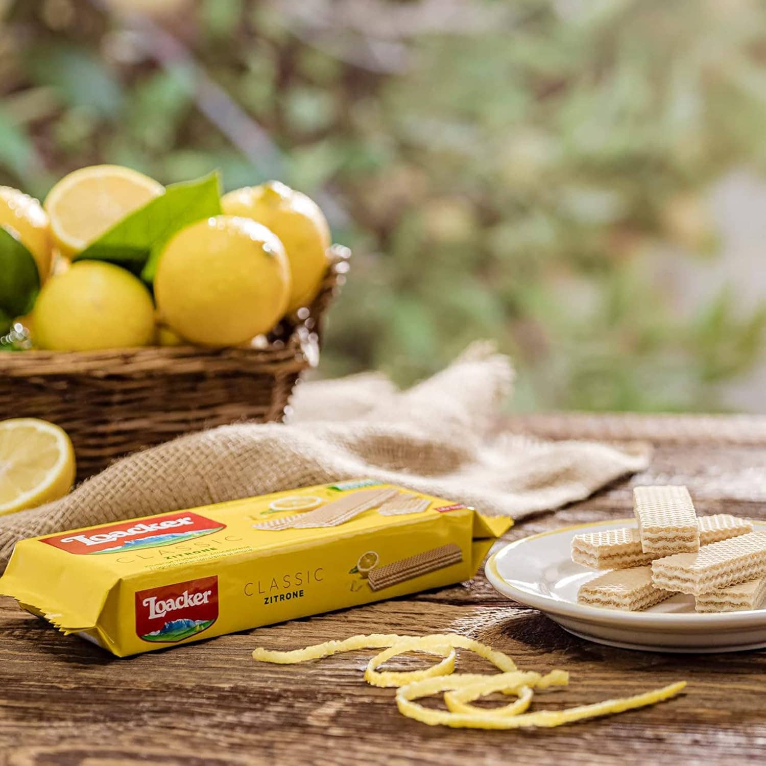 Snacky Candy - Wholesale Biscuit - Loacker Wafer Classic Lemon 1.59 oz 12 count2