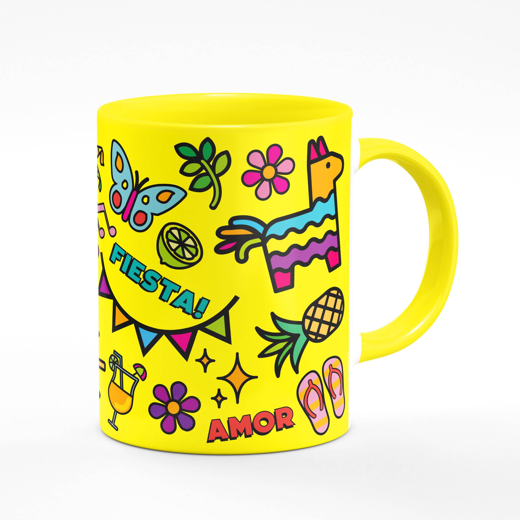 Studio Soph (We Pay Your Import Fees - We Ship DDP) - Wholesale Coffee Mug - Latin Icons Mug2