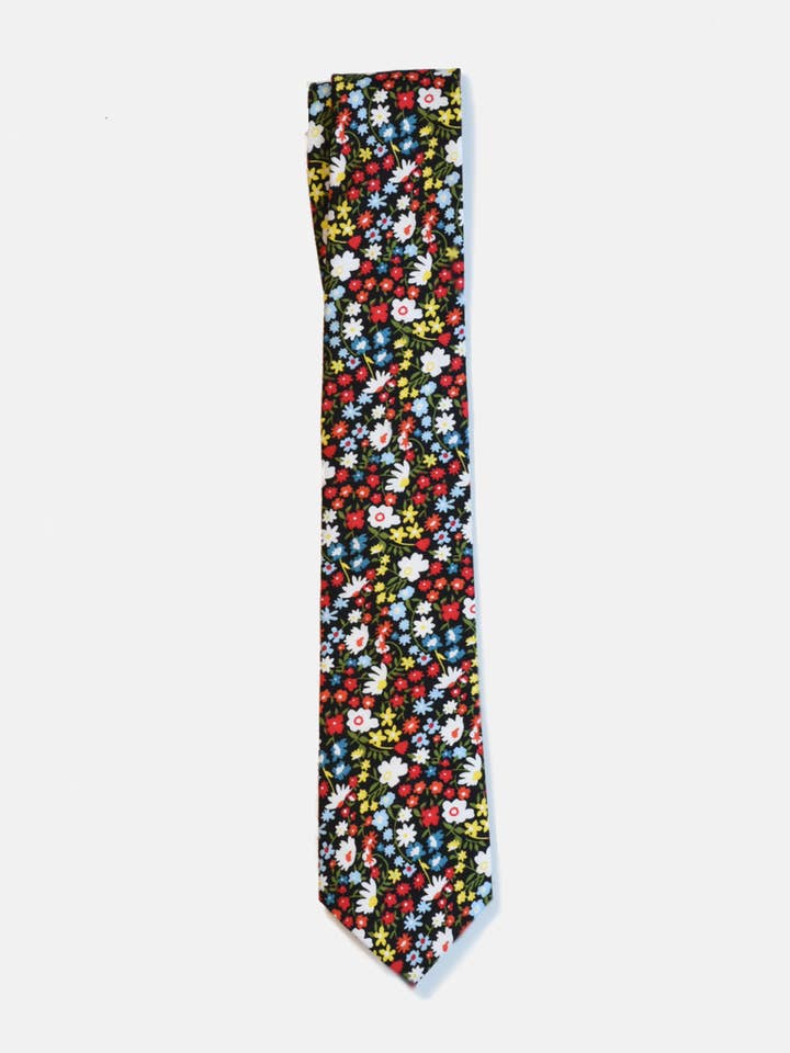 Garden Floral Tie  for wholesale by Curated Basics