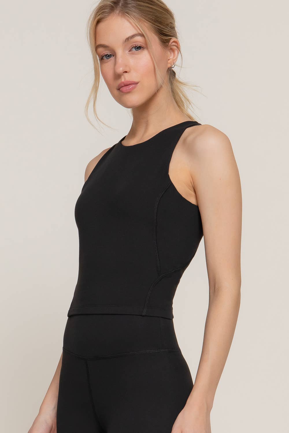 Active Basic | Active USA - Wholesale Athletic Top - Women's - Halter Neck Workout Crop Top6