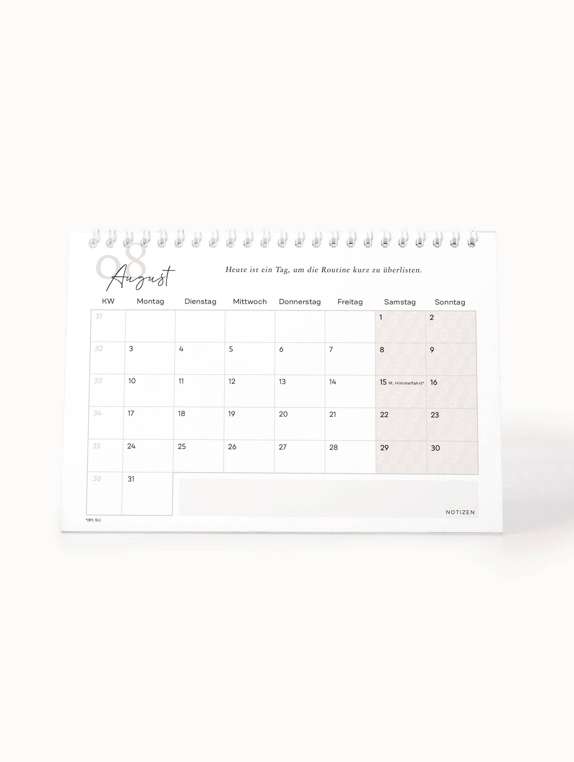 NORDEULE – Großhandel Kalender – Tischkalender 2026, Augenblicke voller Abenteuer5